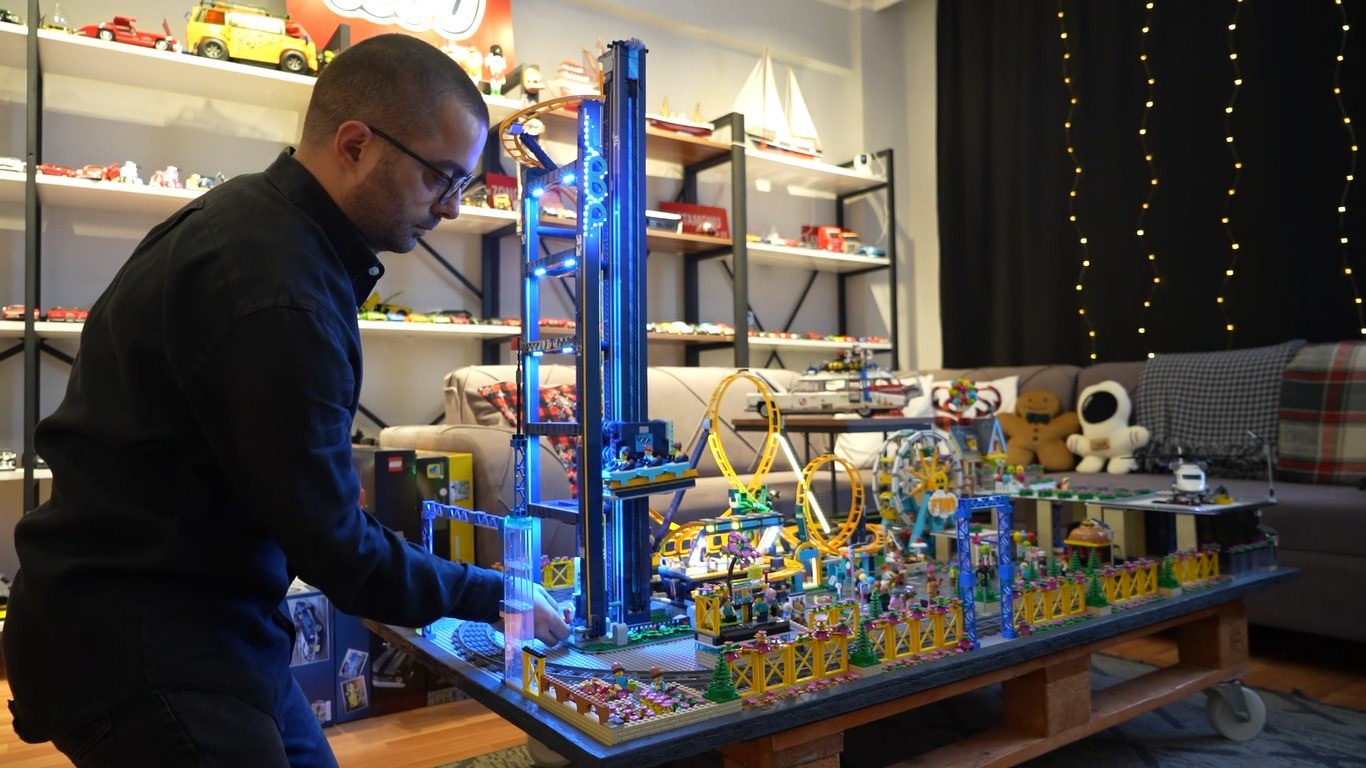13 yılda yaptığı lego ve model araç koleksiyonu 2 milyon TL değerinde