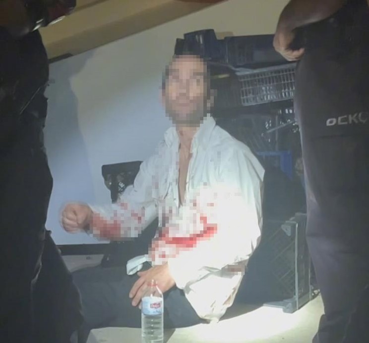 Aksaray’da keser ve tornavidalı kavga kamerada: 4 yaralı