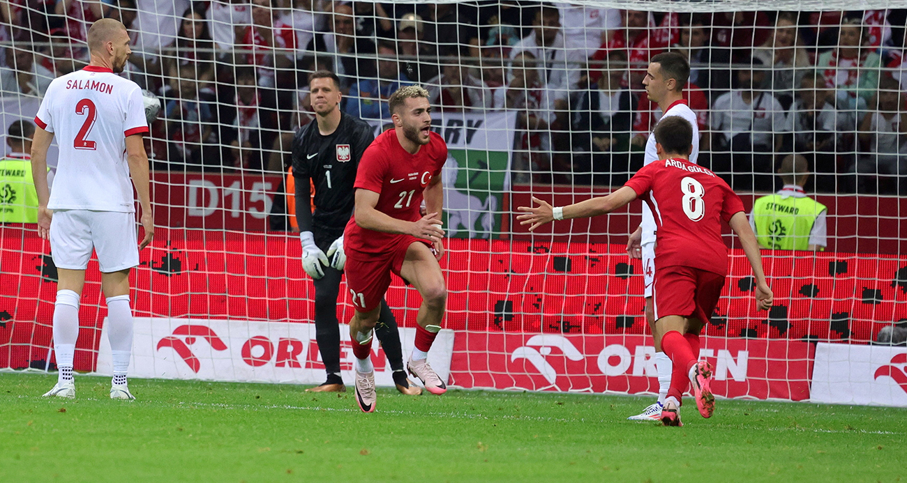 Barış Alper Yılmaz, milli takımdaki 2. golünü attı