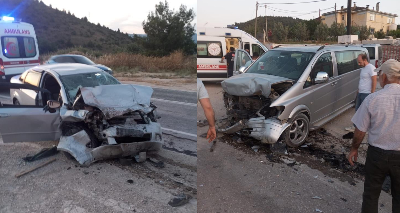 Bilecik’te iki otomobil çarpıştı: 1 ölü, 2 yaralı