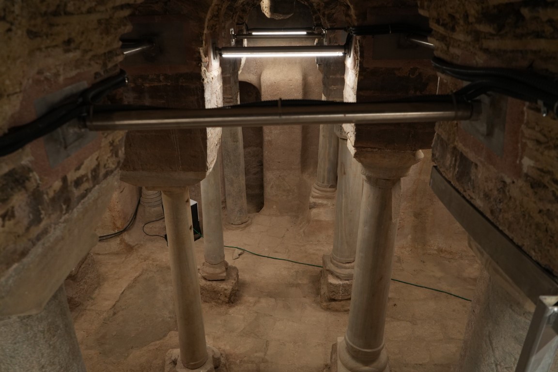 Fethiye Camii’nde arkeopark olarak ziyarete açılacak alandaki kazı çalışmalarında sona gelindi