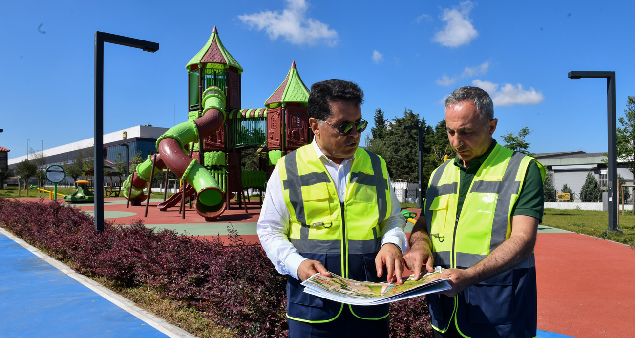Esenyurt Belediye Başkanı Özer, Mimar Sinan Parkı’nı ziyaret etti