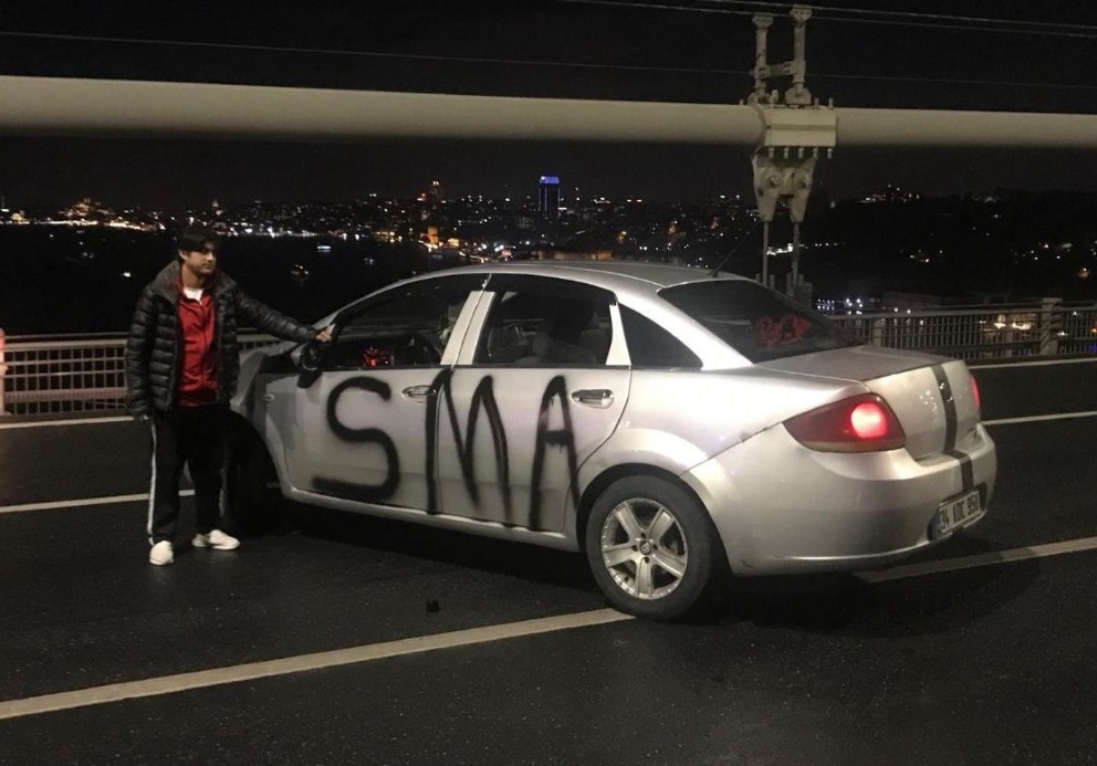 15 Temmuz Şehitler Köprüsü'nde şüpheli araç paniği