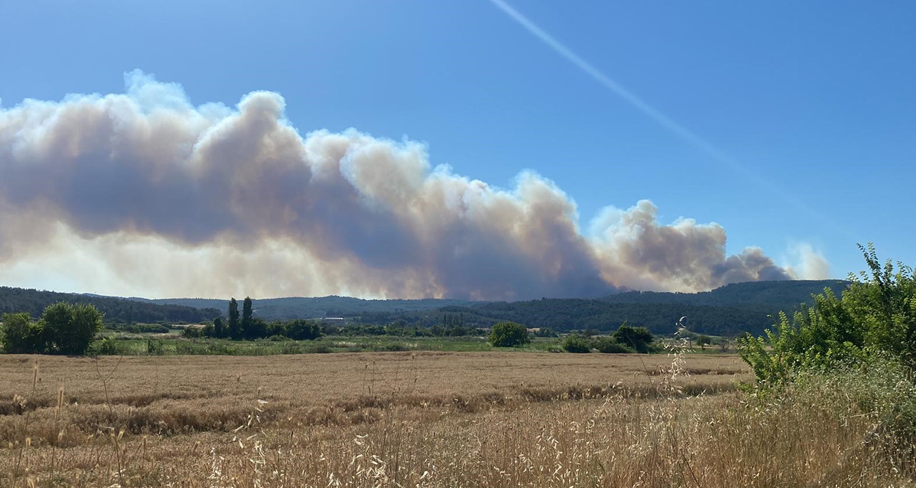 Çanakkale yangınında Anafartalar köyü boşaltıldı