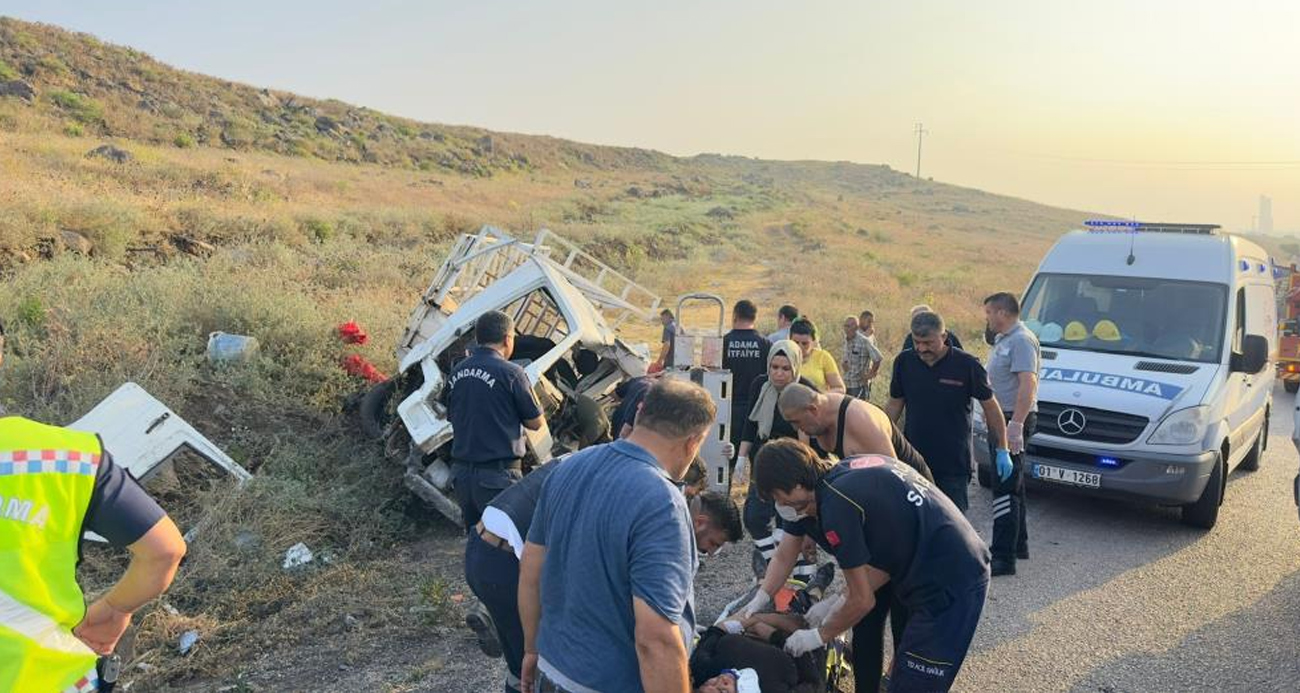 Adana’da trafik kazası: 3 ölü, 2 yaralı