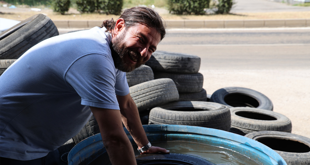 Kemal Sunal’ın “Gülen adam” filmi Kozan’da gerçek oldu