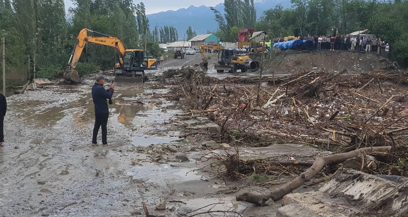 Kırgızistan’da sel: 5 ölü, 2 kayıp