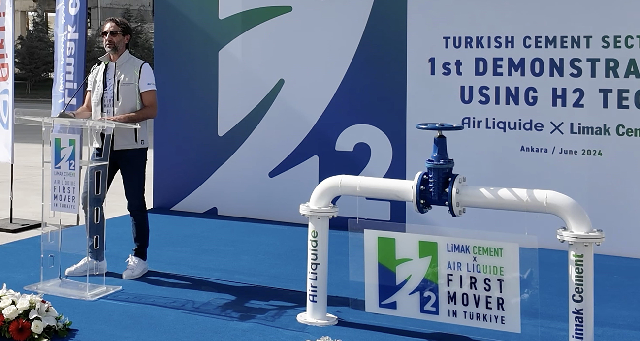 Limak Çimento 2030’dan itibaren hidrojen içerikli karbon-nötr yakıt kullanımına geçecek