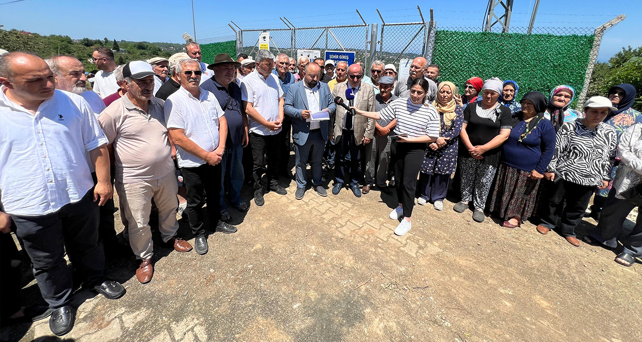 Trabzon’da mahalleliden Aksa’ya doğal gaz tepkisi