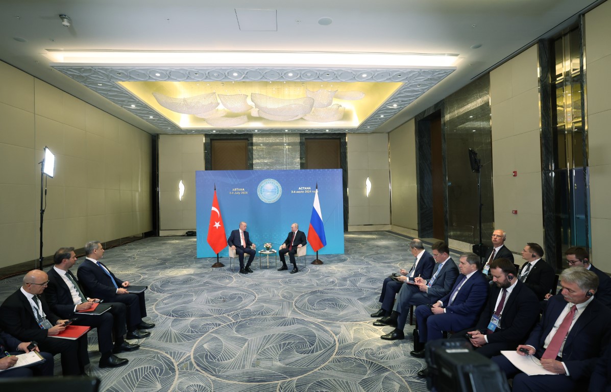 Putin: “Dünyadaki tüm zorluklara rağmen Rusya-Türkiye arasındaki ilişkiler ilerliyor”