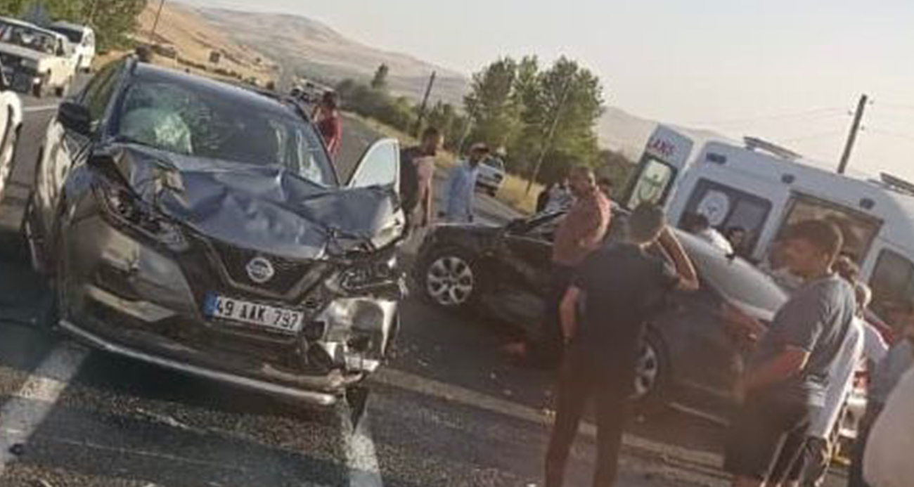 Elazığ’da trafik kazası: 2’si ağır 8 yaralı