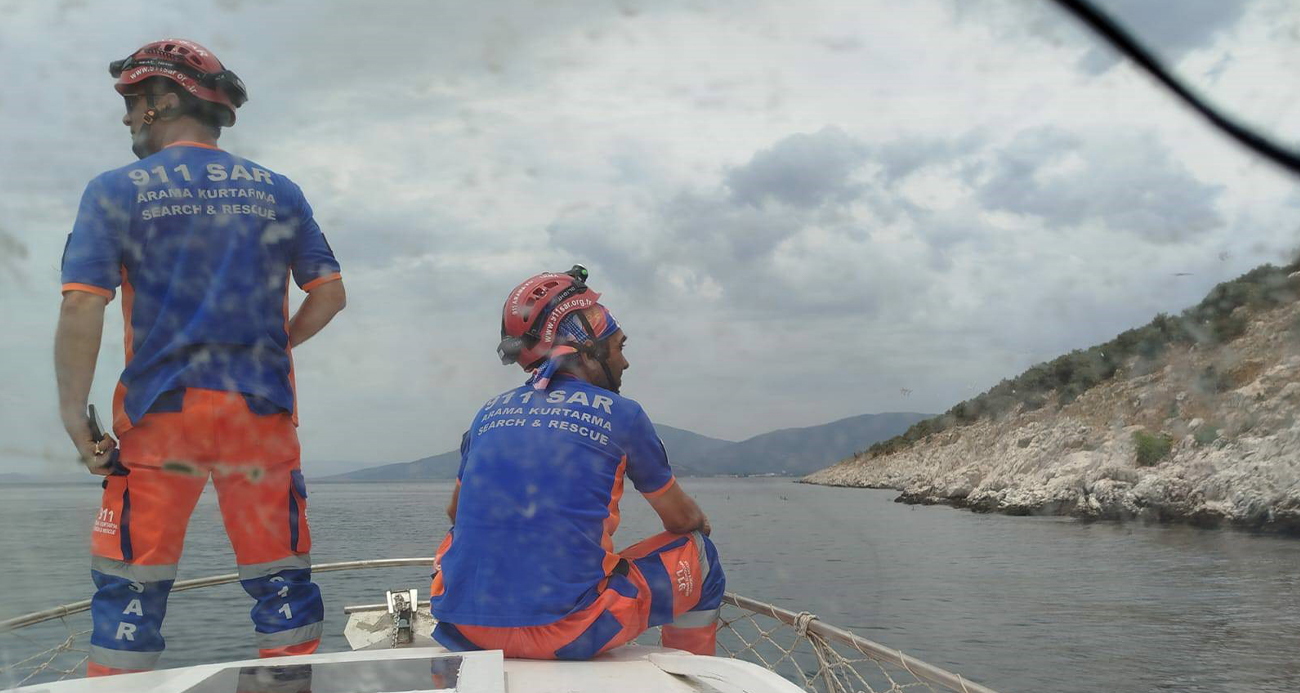 Erdek Askeri Kampı’nda 1 kişi denizde kayboldu