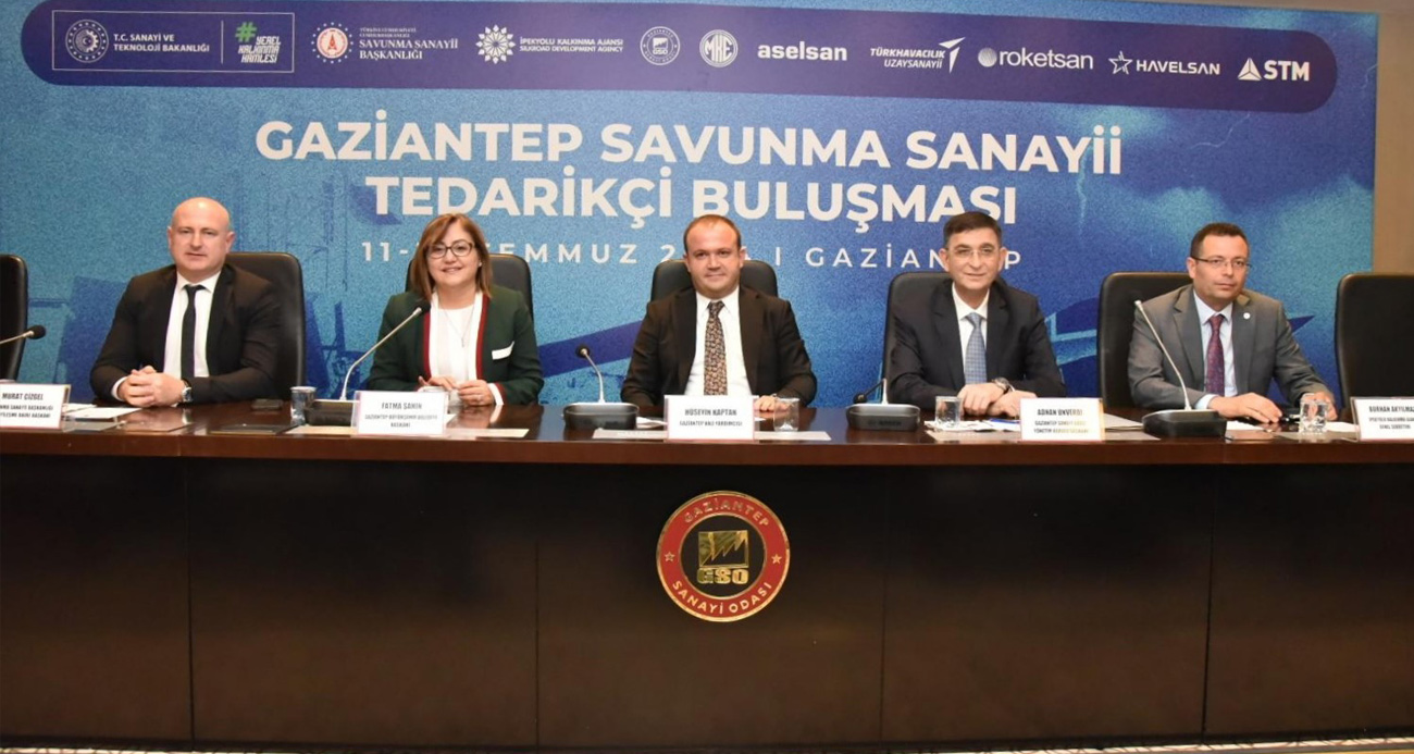 Gaziantep’te savunma sanayisi için önemli buluşma