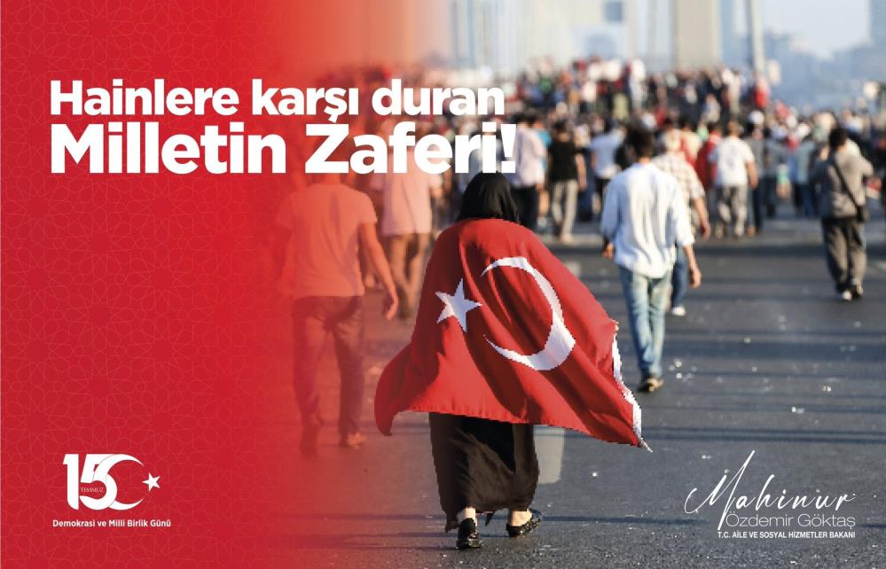 Aile ve Sosyal Politikalar Bakanı Göktaş’tan