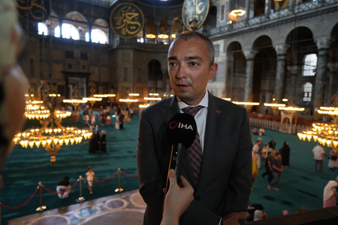 Ayasofya Camii'ni gelecek nesillere taşıyacak değişimler yapıldı