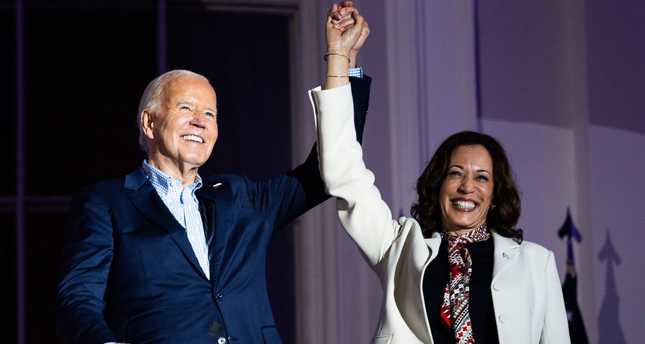 Biden&#039;dan başkanlık yarışında yardımcısı Kamala Harris&#039;e destek