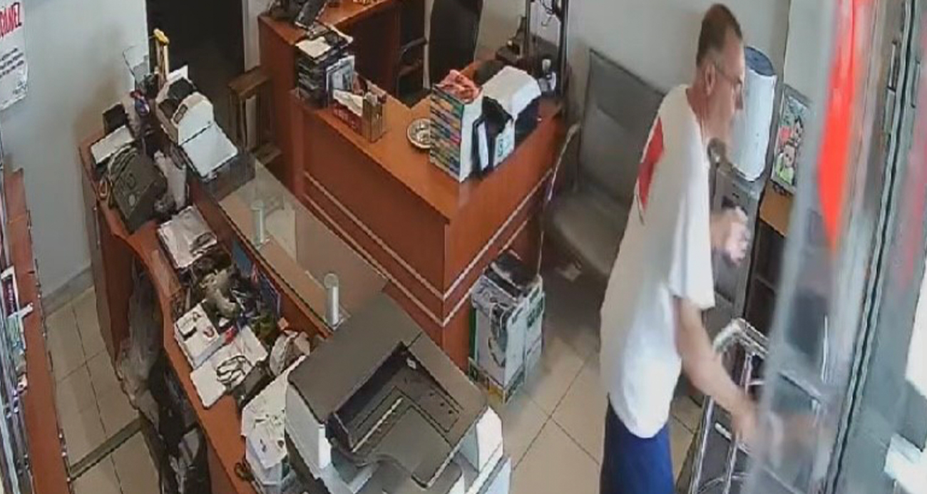 Çanakkale’deki deprem güvenlik kamerasına yansıdı