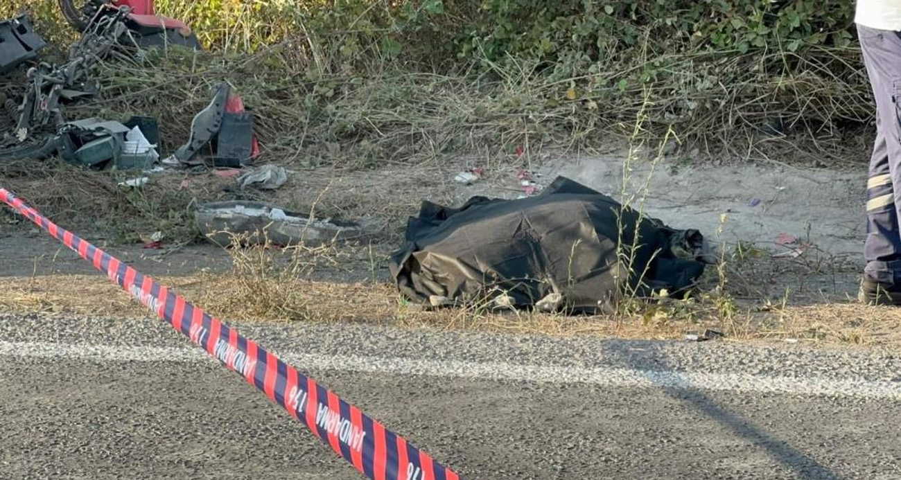 Alaplı’da motosiklet sürücüsü kamyonun altında kaldı: 1 ölü