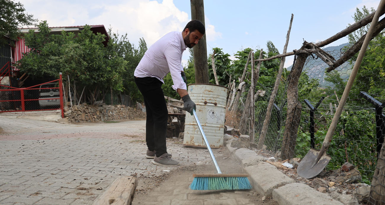 Adana’da atandığı köyü güzelleştiren imam