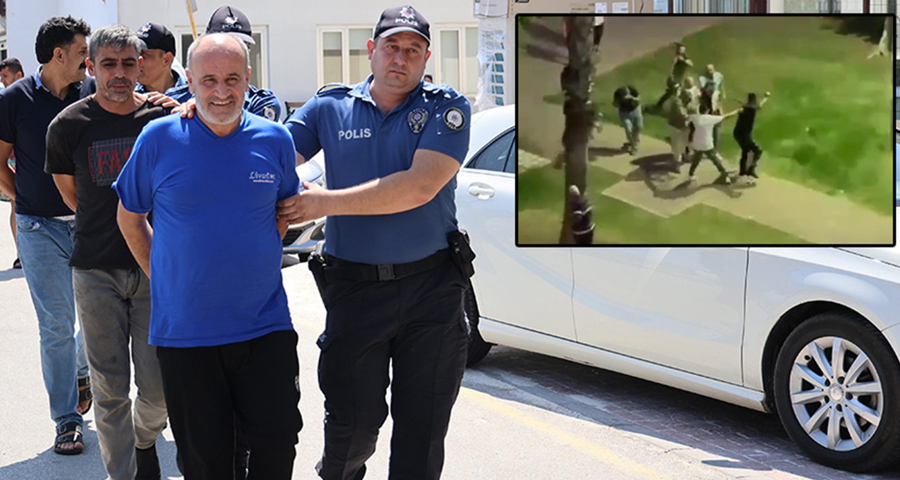 Kimlik soran polise taşla saldıran 5 şüpheli tutuklandı