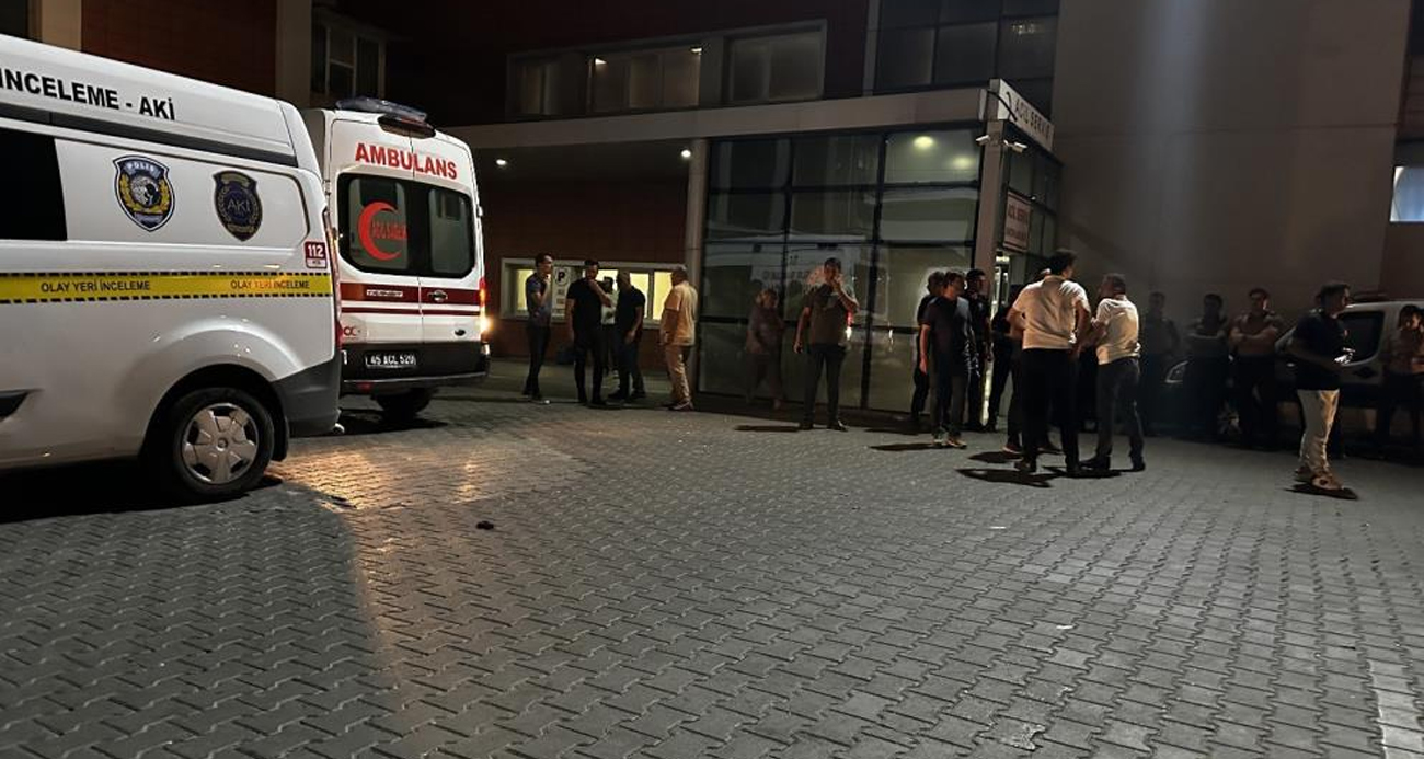 Manisa’da kayınpeder ile damadın tartışmasında kan aktı