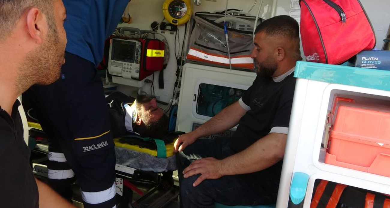 Kontrolden çıkan hafif ticari araç takla: 1’i ağır 4 yaralı