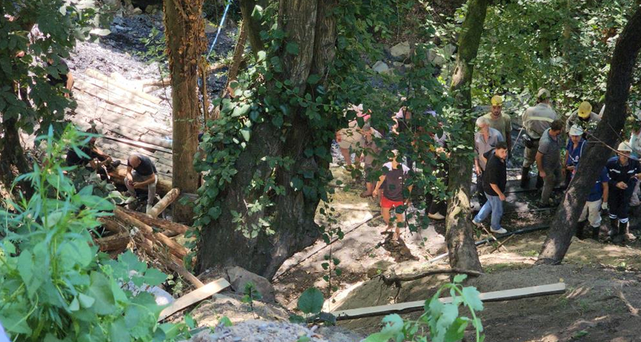 Ruhsatsız maden ocağında göçük: 1 işçi göçük altında