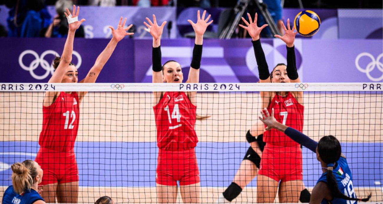 A Milli Kadın Voleybol Takımı, İtalya’ya mağlup oldu