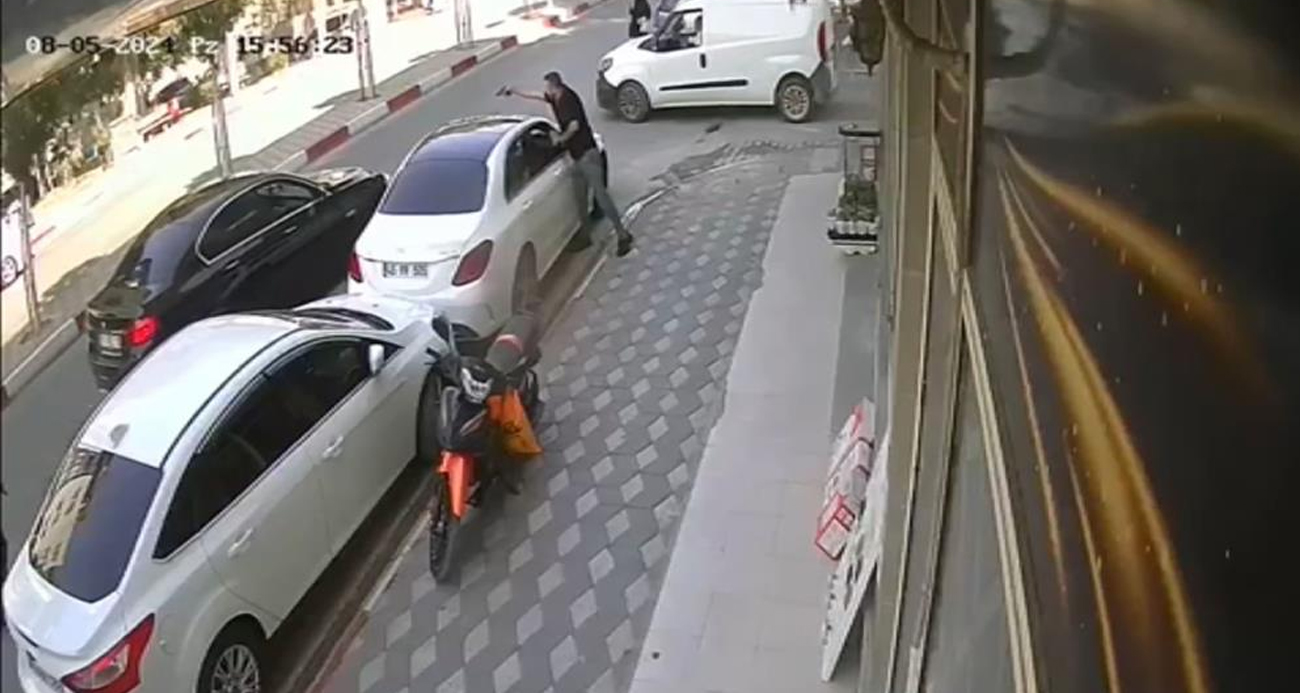 Manisa’daki çiçekçi cinayeti kamerada