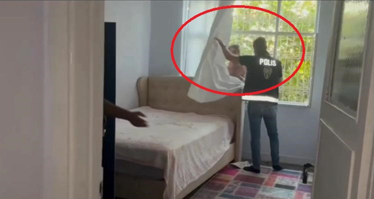 2 milyonluk hırsızlık yaptı, perdenin arkasında yakalandı