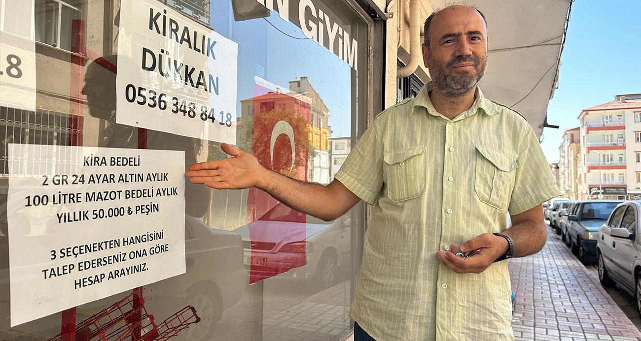 Böyle ’kiralık’ ilanı görülmedi: Kirayı 400 ekmekten 100 litre mazota çekti