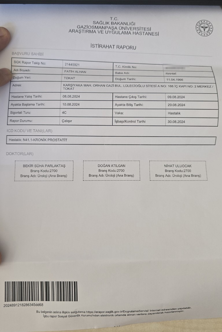 Cuma namazına gittiği için soruşturma açıldı, konu basında yer alınca başına gelmeyen kalmadı