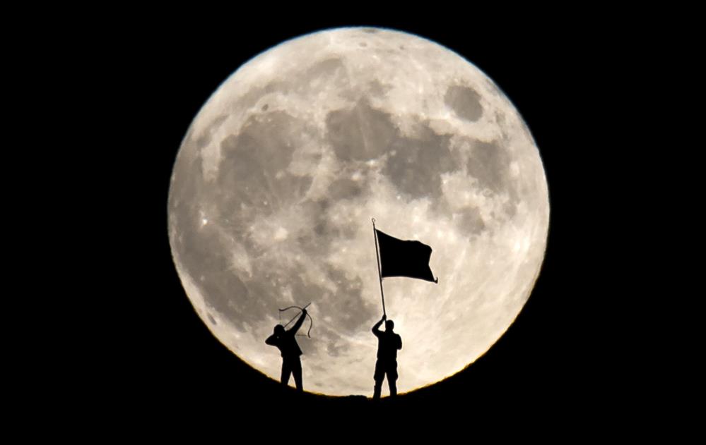 Bayburt’ta ‘Süper Mavi Ay’ görsel şölen sundu