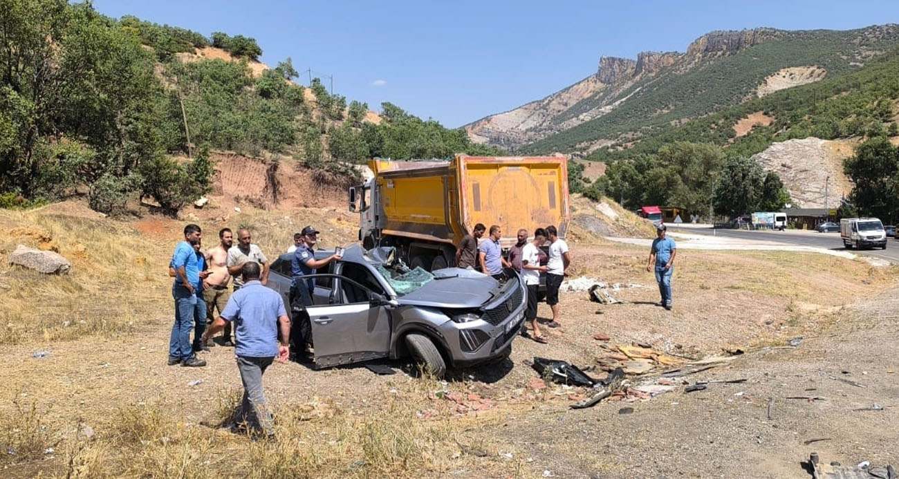 Tunceli’de feci kaza: 2’si ağır 7 yaralı