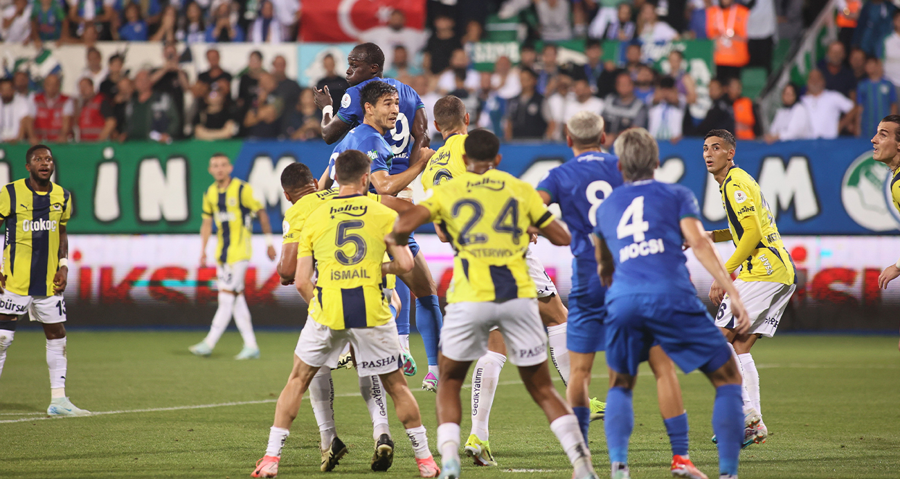 Fred maça damga vurdu! Fenerbahçe, Rize'de 5 golle kazandı
