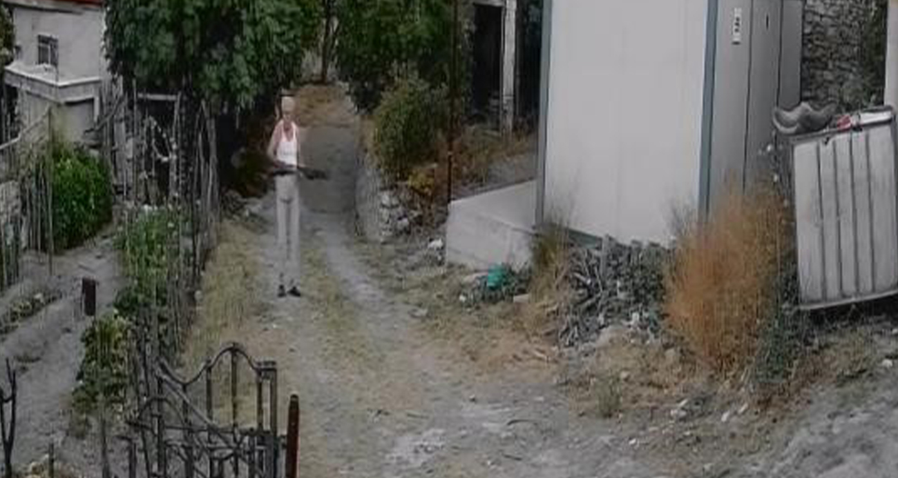 Dehşet anları kameraya yansıdı!