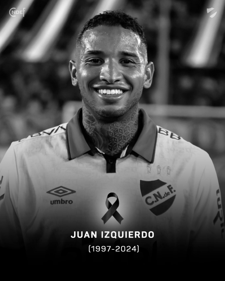 Uruguaylı futbolcu Juan Izquierdo, 27 yaşında hayatını kaybetti