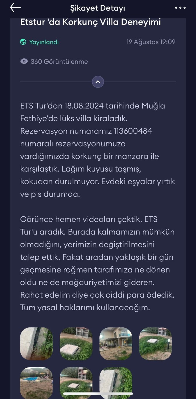 Tatil kabusa döndü: Fotoğrafta başka, gerçekte başka çıktı