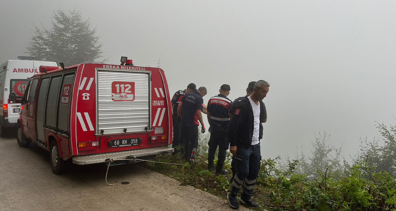 Tarım aracıyla uçuruma düşen şahıs hayatını kaybetti