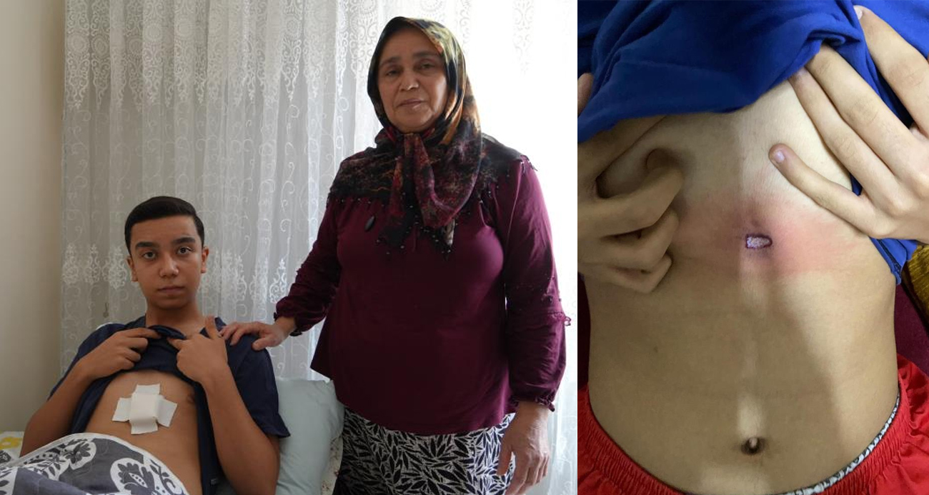 Yorgun mermi, damda oturan 16 yaşındaki Mertcan’ı hayattan koparıyordu