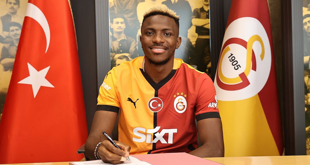 Galatasaray, Victor Osimhen’i kadrosuna kattı