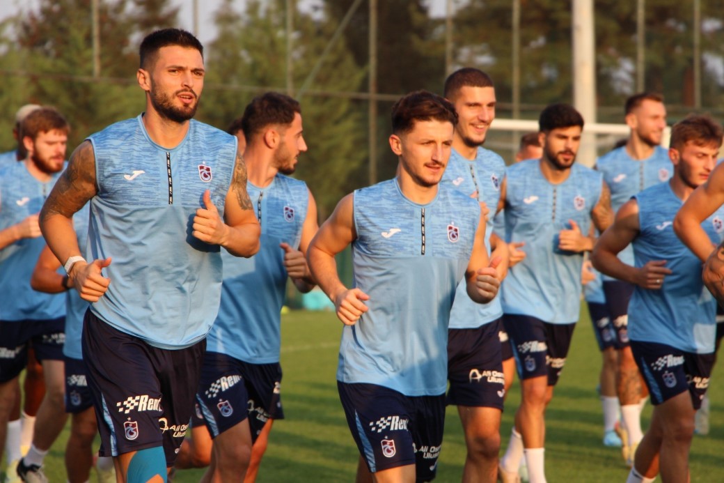 Trabzonspor, Beşiktaş maçı hazırlıklarını sürdürdü