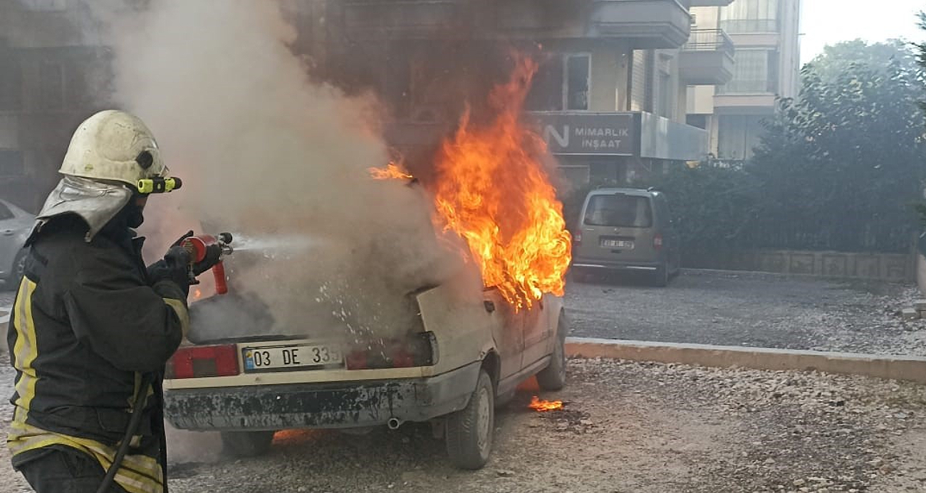 Fiat Tofaş alev alev yandı