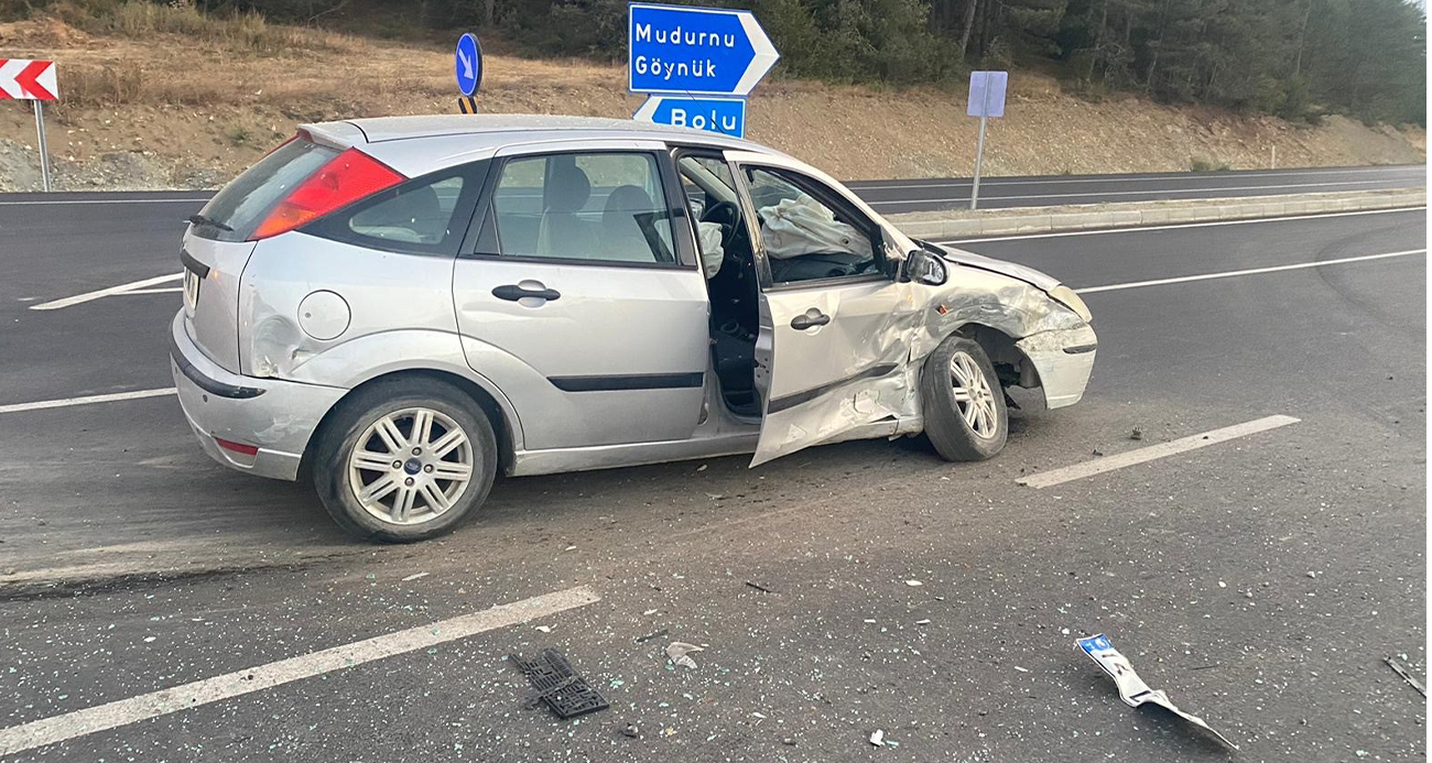 Bolu’da trafik kazası: 3 yaralı