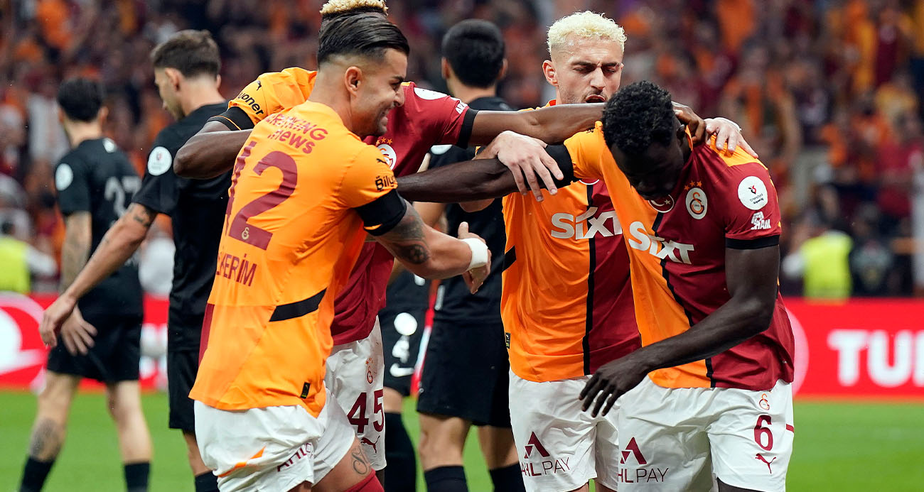 Galatasaray’dan ligde 4’te 4