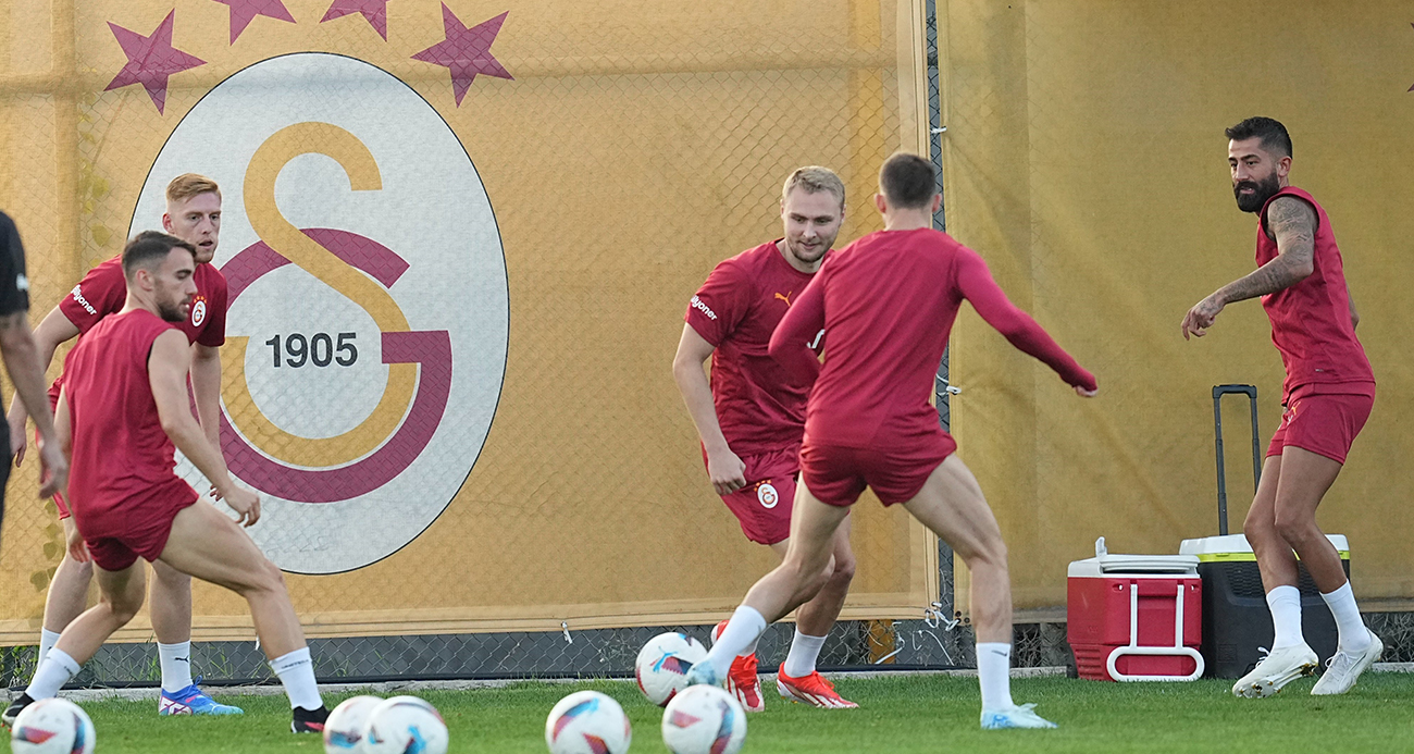 Galatasaray, Gaziantep FK maçı hazırlıklarını tamamladı