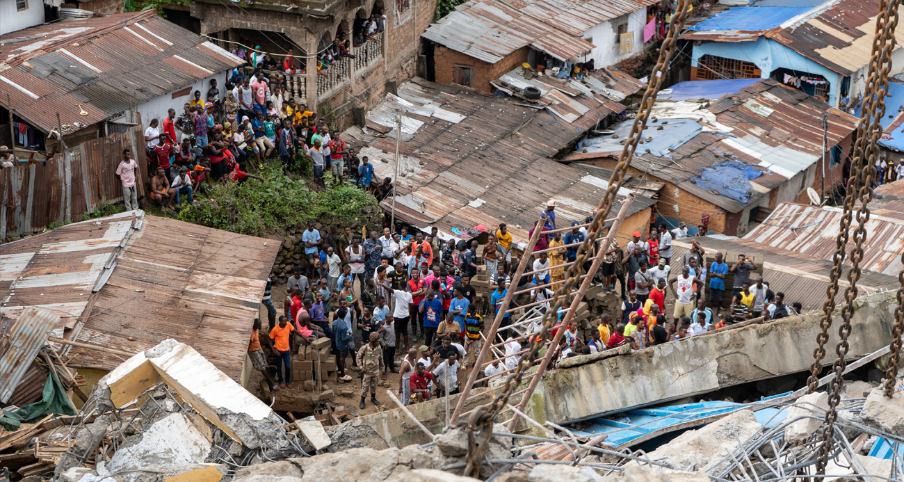 Sierra Leone’de bina çöktü: 8 ölü