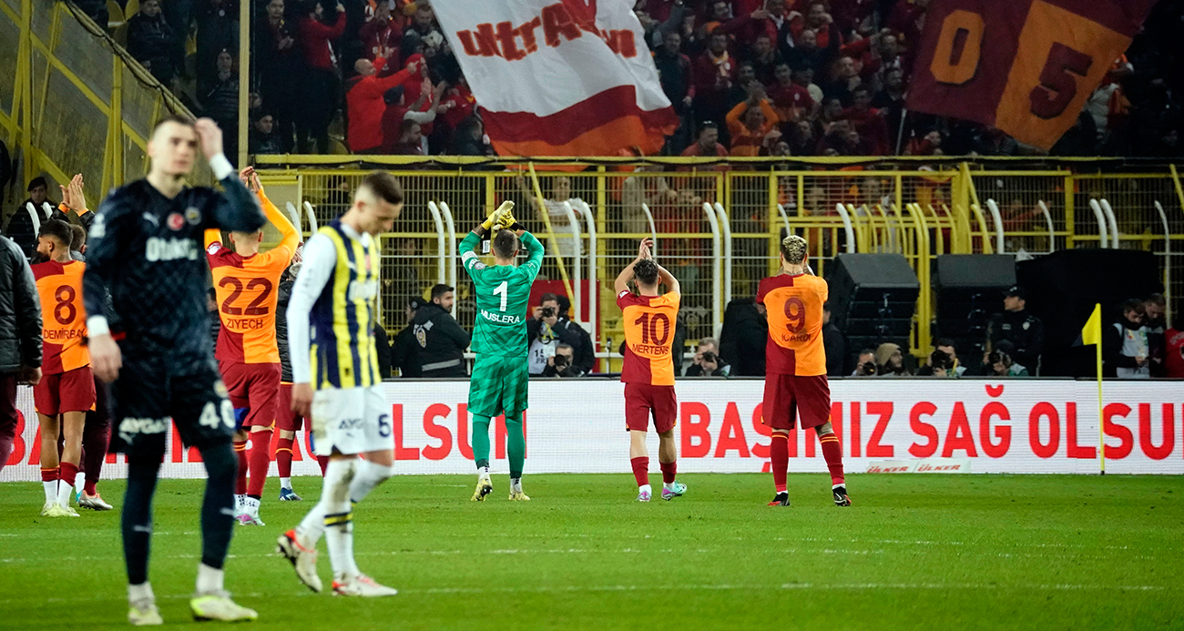 Galatasaray, Kadıköy’deki son 5 derbinin 3’ünü kazandı