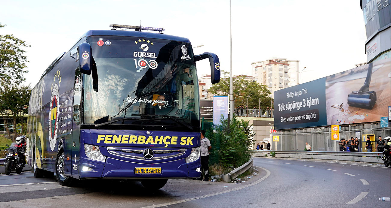 Fenerbahçe, derbi için stada geldi