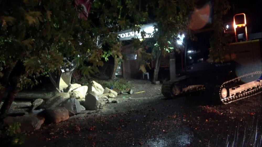 Bartın’da şiddetli yağış su taşkınlarına neden oldu